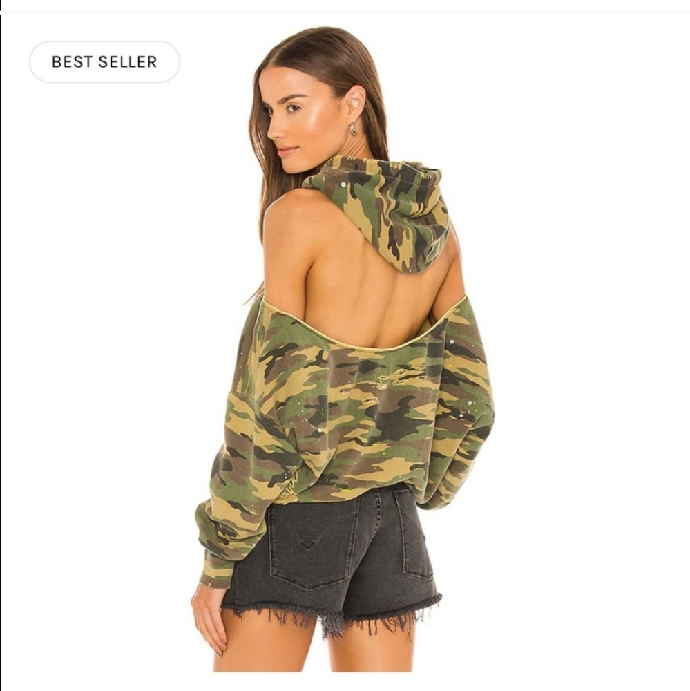 NSF Tricia Cold Shoulder Hoodie
